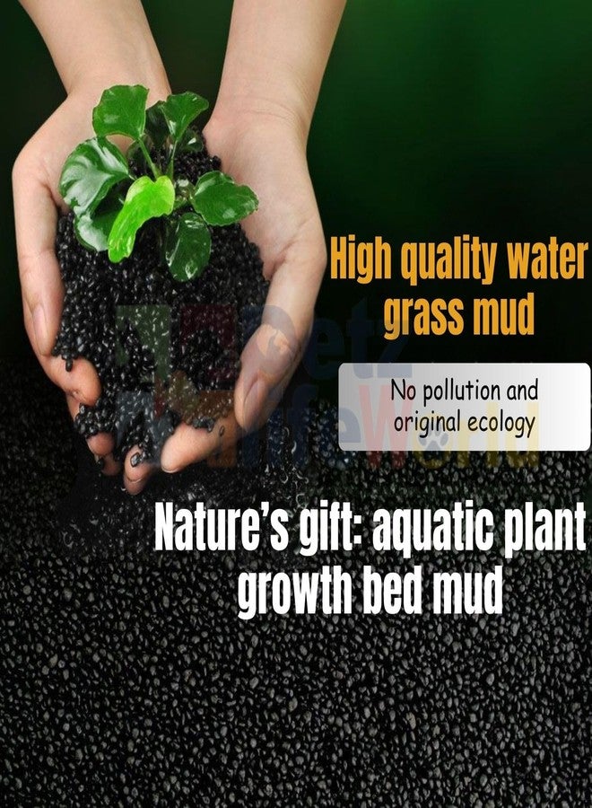 VAYINATO® 450g Black Aqua Soil Substrate for Planted Aquarium | Loose Nutrient-Rich Soil for Aquascaping, Shrimp & Freshwater Tanks | Promotes Plant Growth & Stable Water Parameters - Image 5
